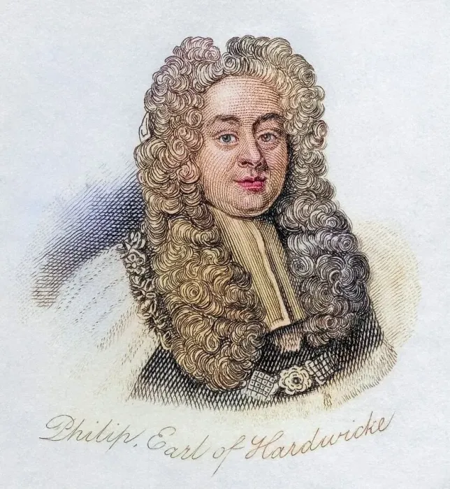 Framed Print : Philip Yorke 1st Earl of Hardwicke 1690