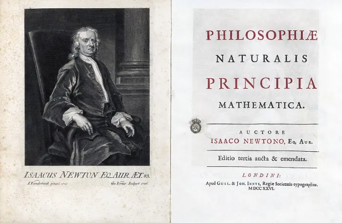 Framed Print : Philosophiae Naturalis Principia Mathematica