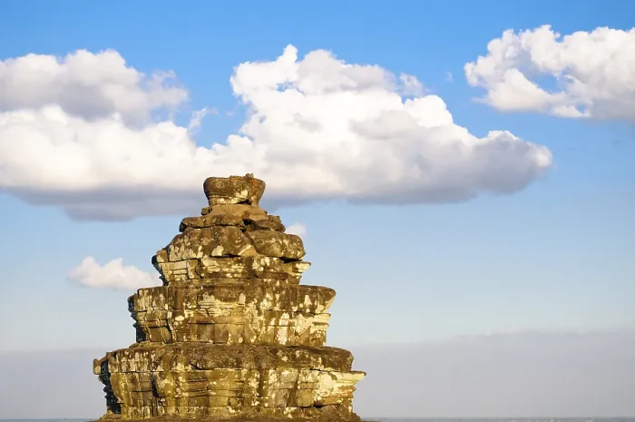 Framed Print : Phnom Bakheng, Angkor Wat complex