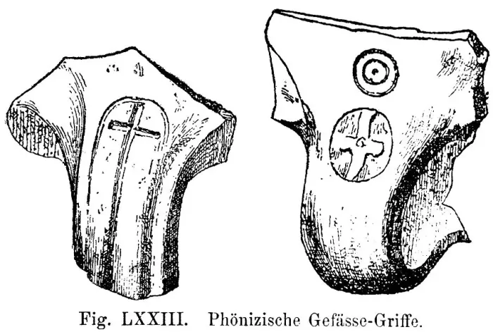 Framed Print : Phoenician vessels with handle