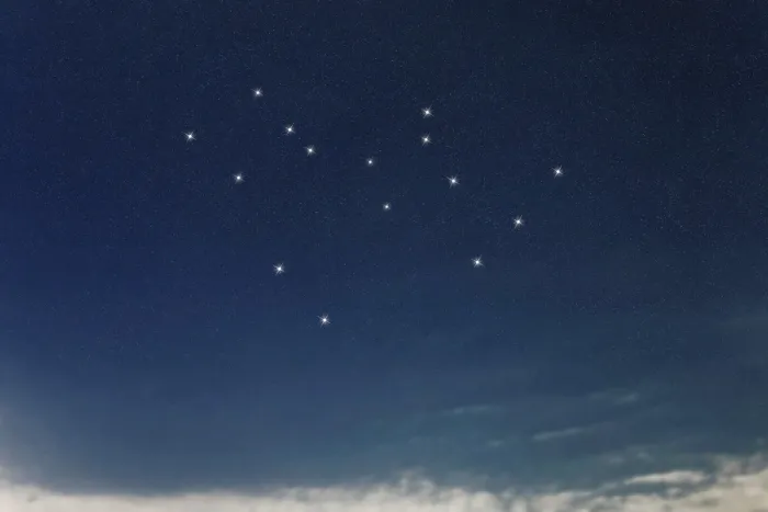 Framed Print : Phoenix star constellation, Night sky Framed Print : Phoenix star constellation, Night sky