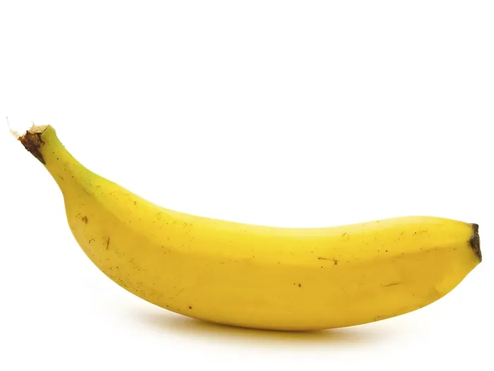 Framed Print : Photo of the yellow banana against the white background Framed Print : Photo of the yellow banana against the white background