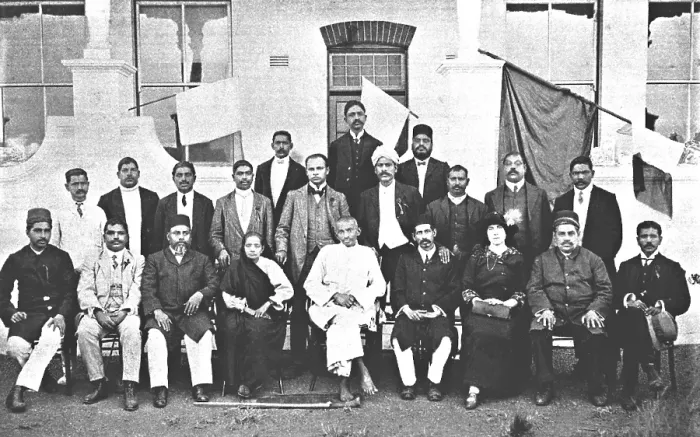 Framed Print : The last photograph of Kasturba and Mahatma Gandhi in Durban, South Africa along with several friends before their return to India, July 1913 Framed Print : The last photograph of Kasturba and Mahatma Gandhi in Durban, South Africa along with several friends before their return to India, July 1913
