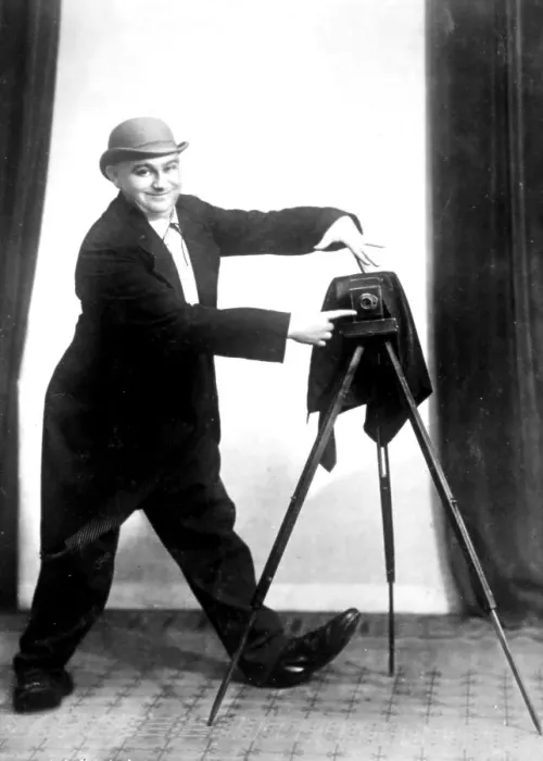 Framed Print : Photographer, 1920s, exact place unknown Framed Print : Photographer, 1920s, exact place unknown