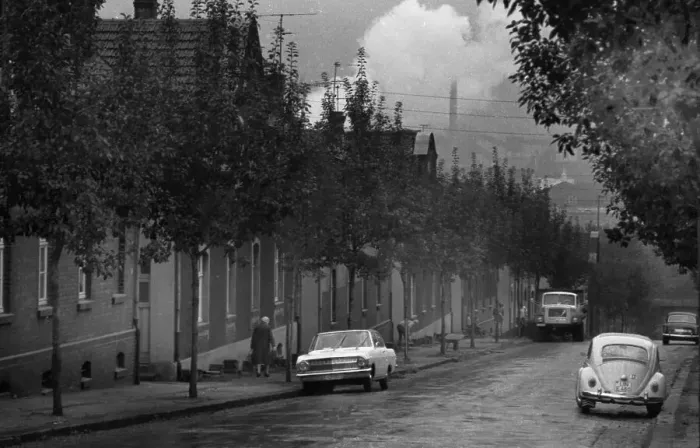 Framed Print : Photos and events from the Ruhr area in the years 1965 to 1971