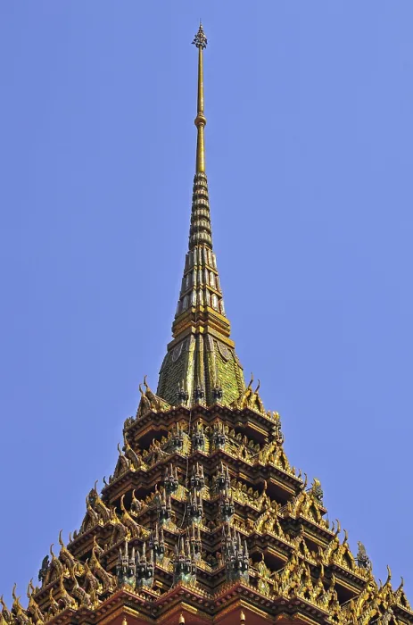 Framed Print : Phra Mondhop (library) in Wat Phra Kaeo Grand Palace (Temple of the Emerald Buddha)