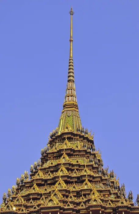 Framed Print : Phra Mondhop (library) in Wat Phra Kaeo Grand Palace (Temple of the Emerald Buddha)