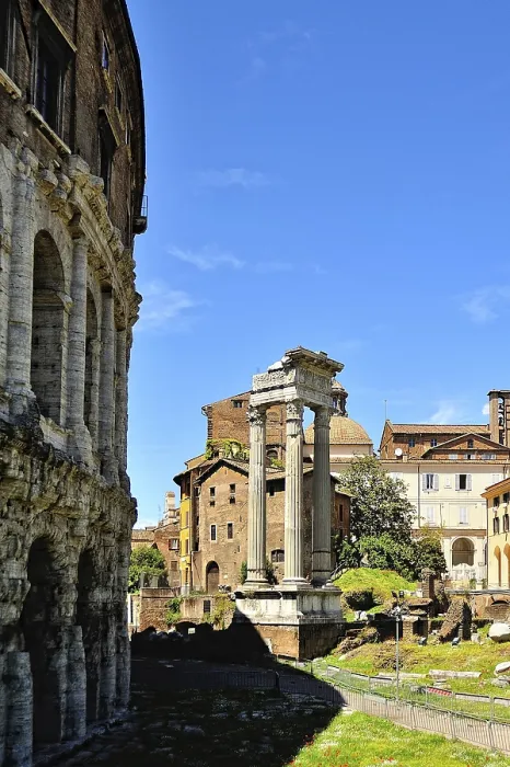 Framed Print : A picture of ancient fori imperiali in Rome Framed Print : A picture of ancient fori imperiali in Rome