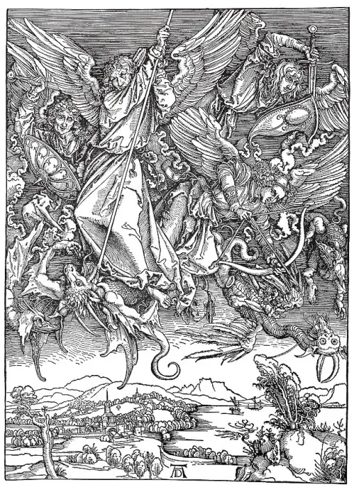 Framed Print : Picture cycle The Apocalypse, St Framed Print : Picture cycle The Apocalypse, St