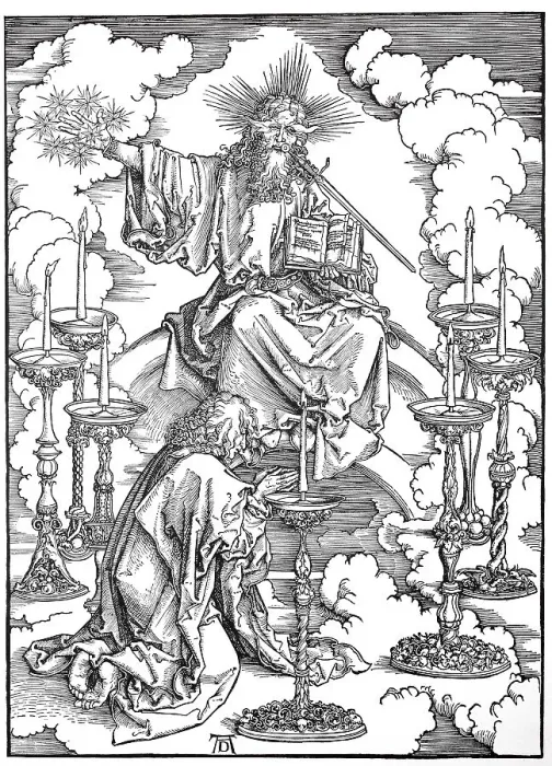 Framed Print : Picture cycle The Apocalypse, St