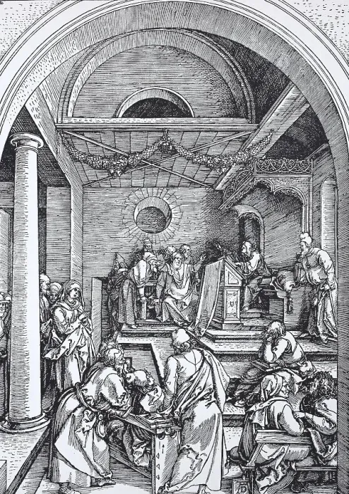 Framed Print : Picture cycle The Life of the Virgin