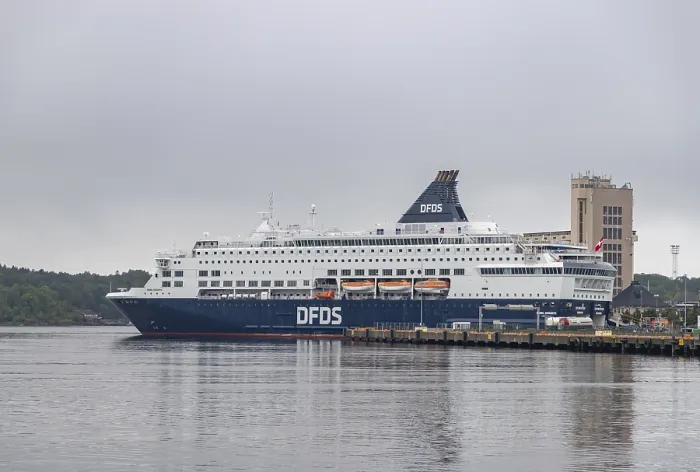 Framed Print : A picture of a DFDS cruise