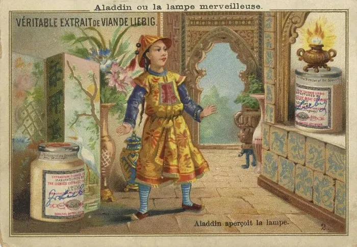 Framed Print : Picture series Aladdin with the magic lamp