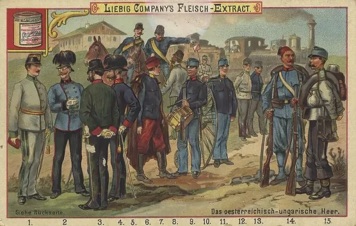 Framed Print : Picture series The Austro-Hungarian Army