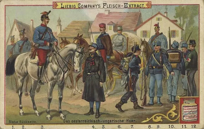 Framed Print : Picture series The Austro-Hungarian Army