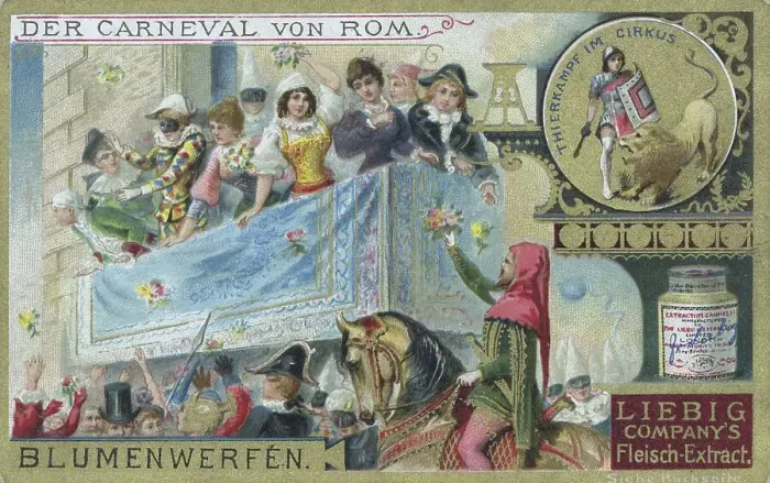 Framed Print : Picture series The Carnveal of Rome