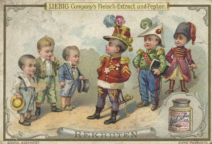 Framed Print : Picture series Children playing military