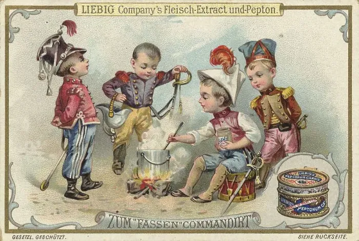 Framed Print : Picture series Children playing military