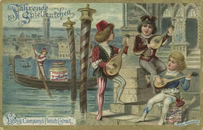 Framed Print : Picture series Children as travelling minstrels Framed Print : Picture series Children as travelling minstrels