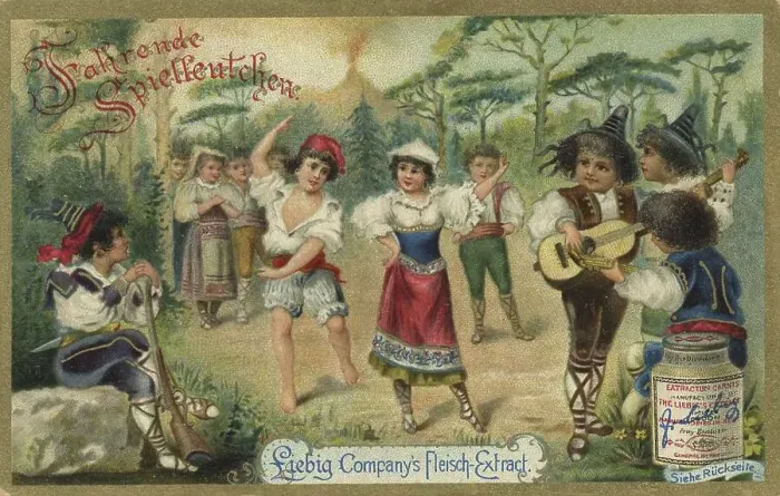 Framed Print : Picture series Children as travelling minstrels Framed Print : Picture series Children as travelling minstrels