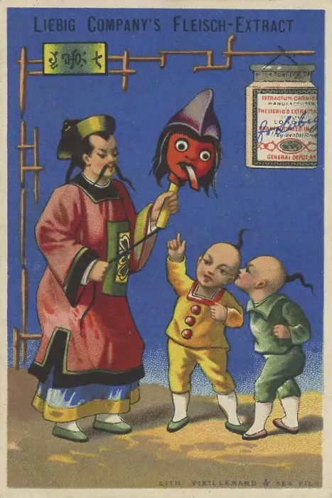 Framed Print : Picture series Chinese II, 1883