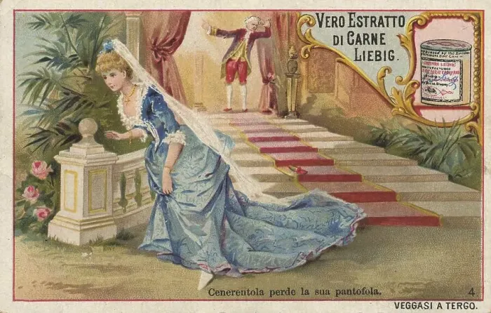 Framed Print : Picture series Cinderella, Cenerentola perde la sua pantofola