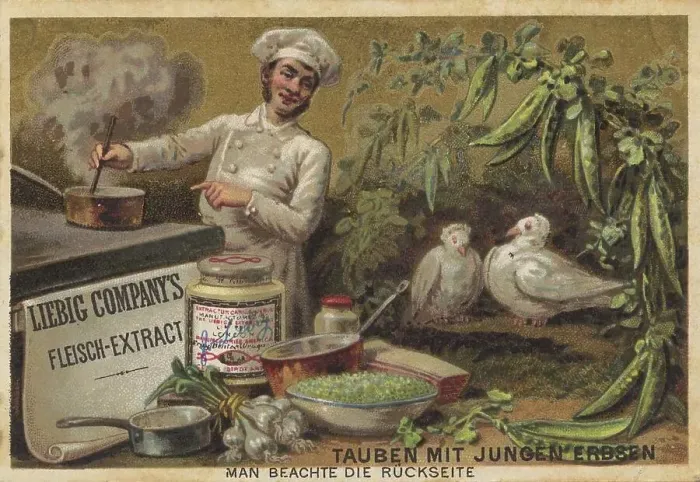 Framed Print : Picture series Cooks at Work, Recipe