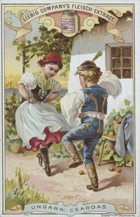 Framed Print : Picture series Dances of the Countries