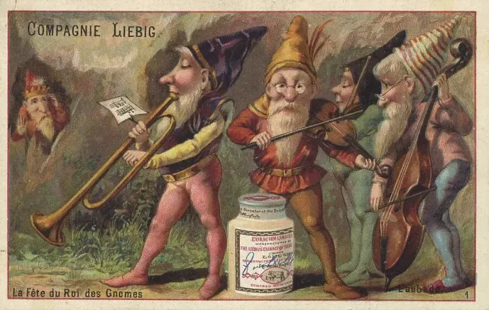 Framed Print : Picture series Dwarves, the Feast of the Gnome King Framed Print : Picture series Dwarves, the Feast of the Gnome King