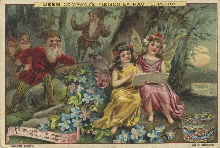 Framed Print : Picture series Elves and gnomes