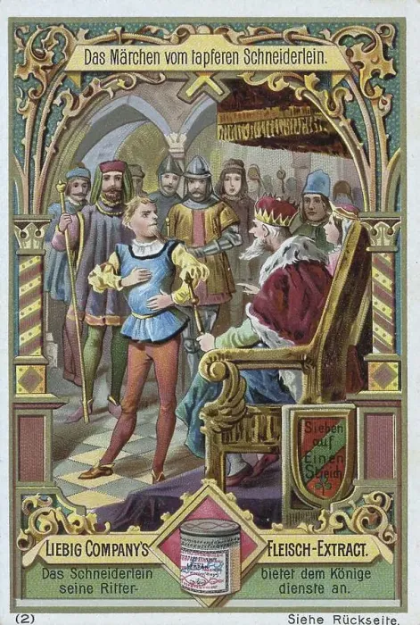Framed Print : Picture series The fairy tale of the brave little tailor