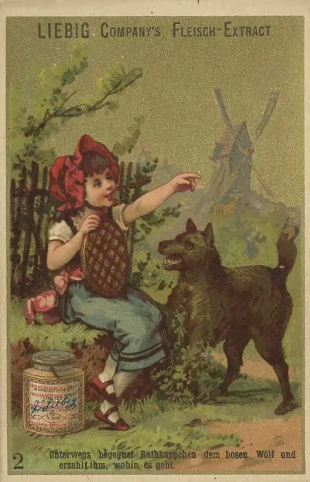 Framed Print : Picture series fairy tale Little Red Riding Hood Framed Print : Picture series fairy tale Little Red Riding Hood