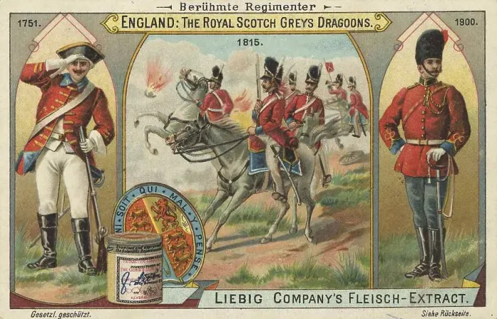 Framed Print : Picture series Famous Regiments