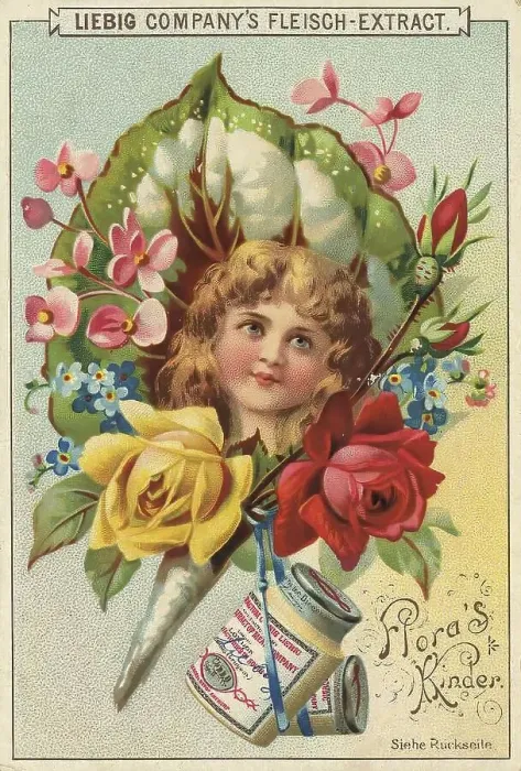 Framed Print : Picture series Flora's children Framed Print : Picture series Flora's children