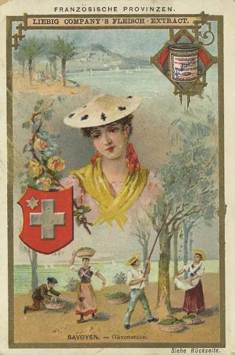 Framed Print : Picture series French provinces