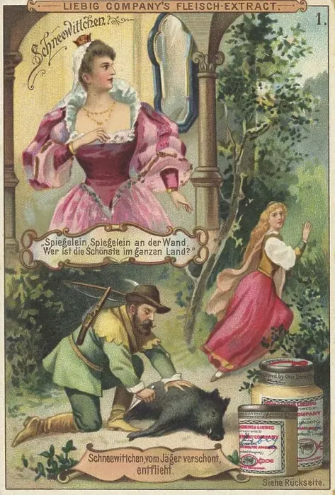 Framed Print : Picture series German fairy tales