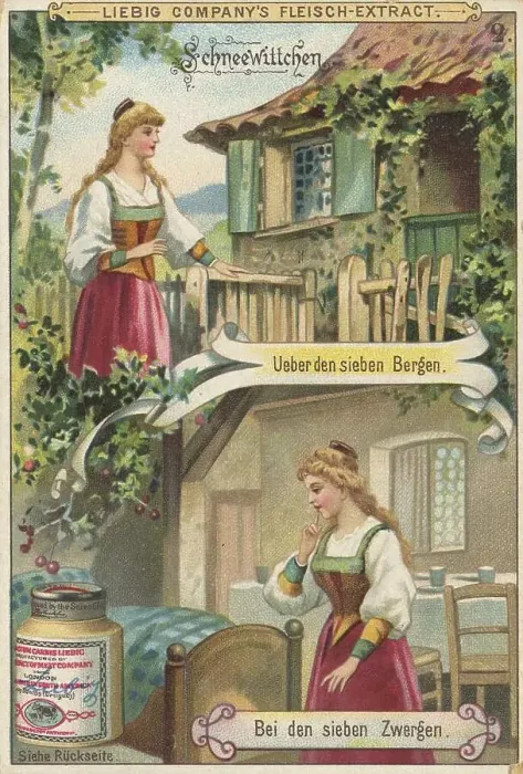 Framed Print : Picture series German fairy tales
