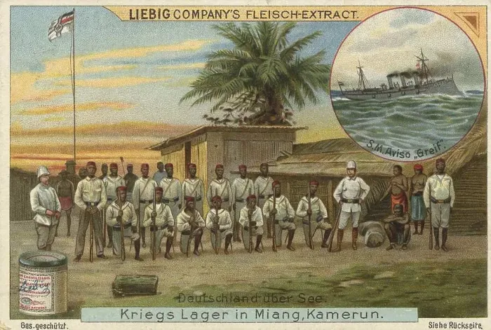 Framed Print : Picture series German overseas colonies Framed Print : Picture series German overseas colonies