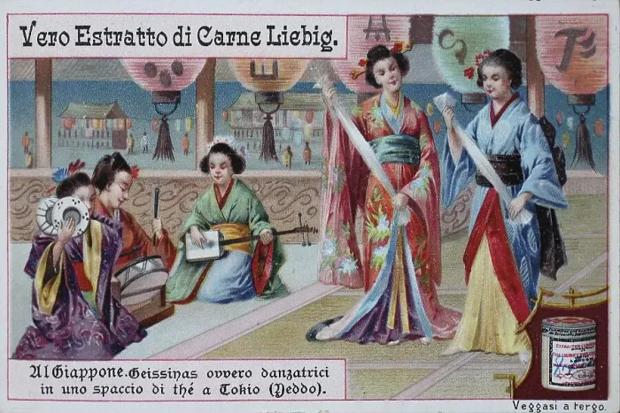 Framed Print : Picture series Japan, Geishas or dancers in a tea house in Tokyo Framed Print : Picture series Japan, Geishas or dancers in a tea house in Tokyo