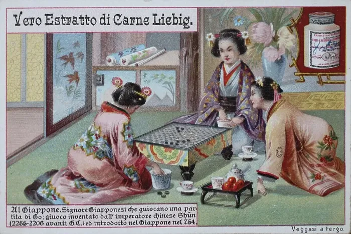 Framed Print : Picture series Japan, Japanese ladies playing a game of Go Framed Print : Picture series Japan, Japanese ladies playing a game of Go
