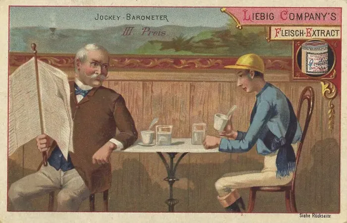 Framed Print : Picture series Jockey Barometer