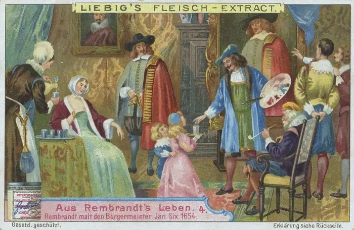 Framed Print : Picture series From the Life of Rembrandt