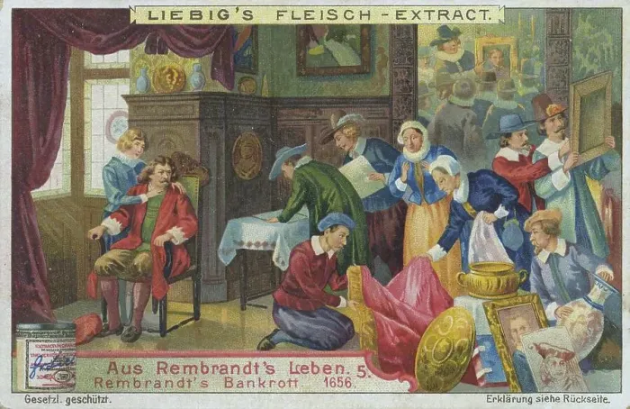 Framed Print : Picture series From the life of Rembrandt