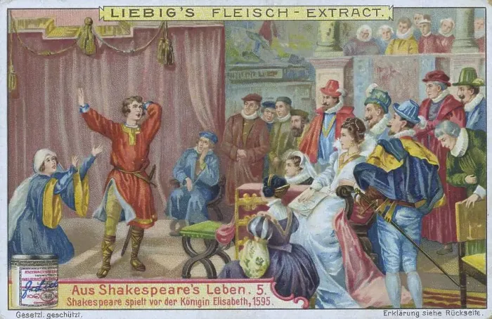 Framed Print : Picture series from the life of Shakespeare Framed Print : Picture series from the life of Shakespeare