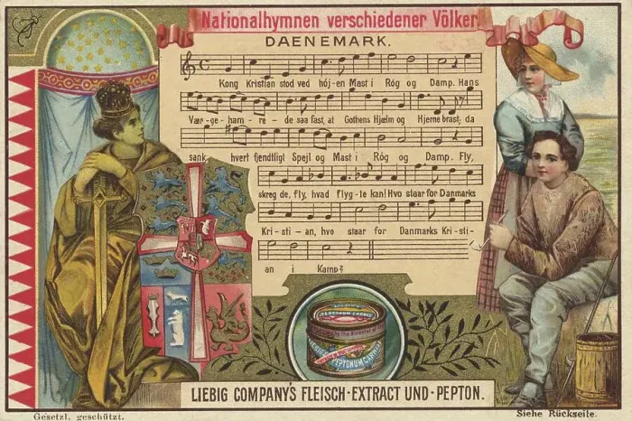 Framed Print : Picture series National anthems of different nations