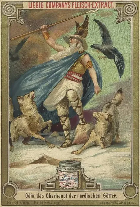 Framed Print : Picture series Norse mythology