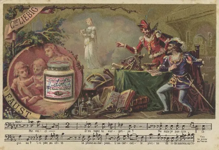 Framed Print : Picture series Opera Scenes 1, Faust Framed Print : Picture series Opera Scenes 1, Faust