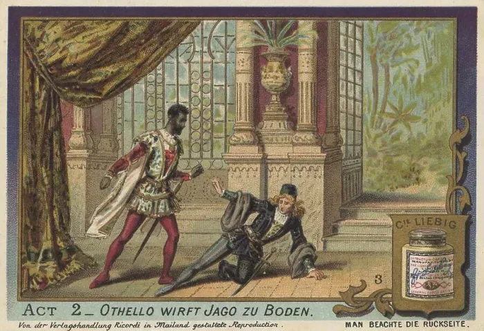 Framed Print : Picture series Othello, opera by Verdi Framed Print : Picture series Othello, opera by Verdi