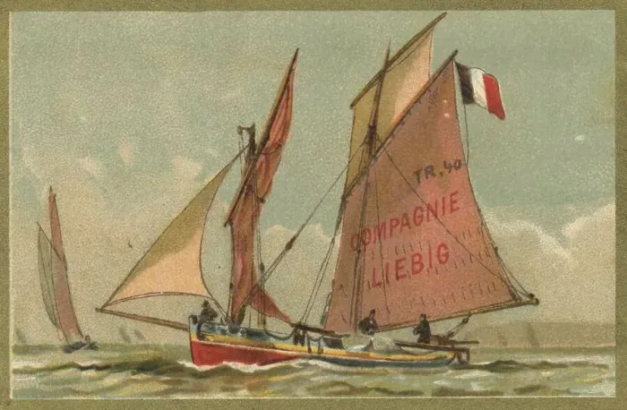 Framed Print : Picture series sailing ships under German flag
