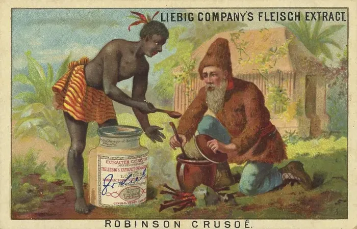 Framed Print : Picture series The Story of Robinson Crusoe